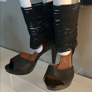 Brand new Jeffrey Campbell caged platforms.